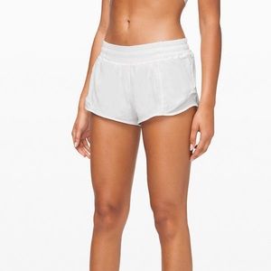 Lulu Lemmon white hotty hot shorts
